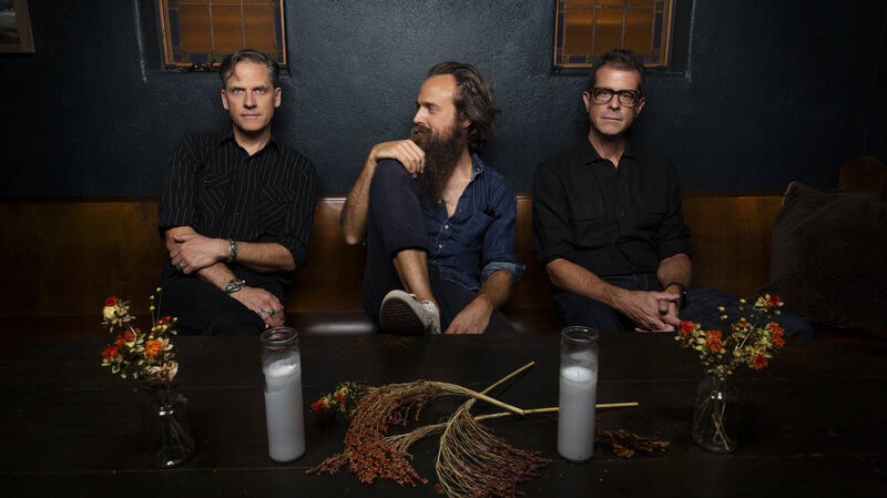 calexico iron and wine inside couch photo session