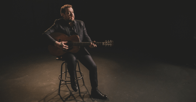nathaniel rateliff solo acoustic guitar seated