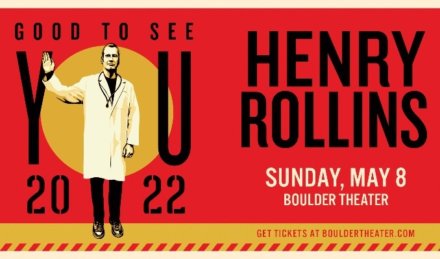 Henry Rollins Boulder May 8