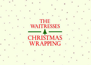 waitresses christmas wrapping cover art
