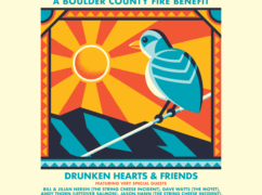 music for marshall benefit concert drunken hearts poster