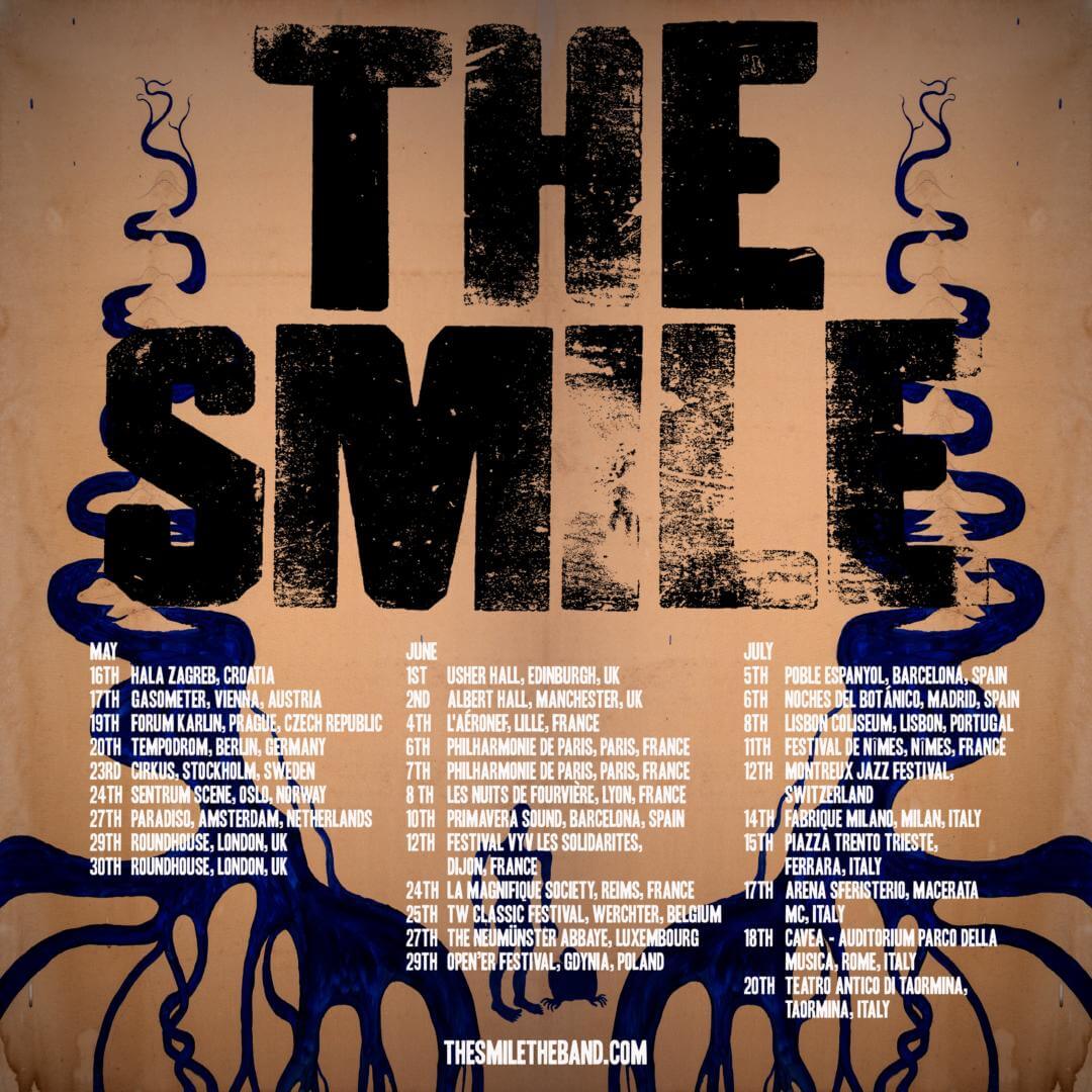 the smile tour dates europe eu 2022