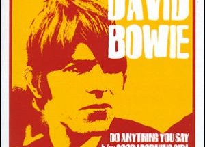 david bowie single do anything you say cover art