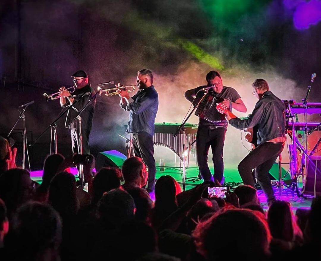 Calexico band live Levitt pavilion denver colorado 2022