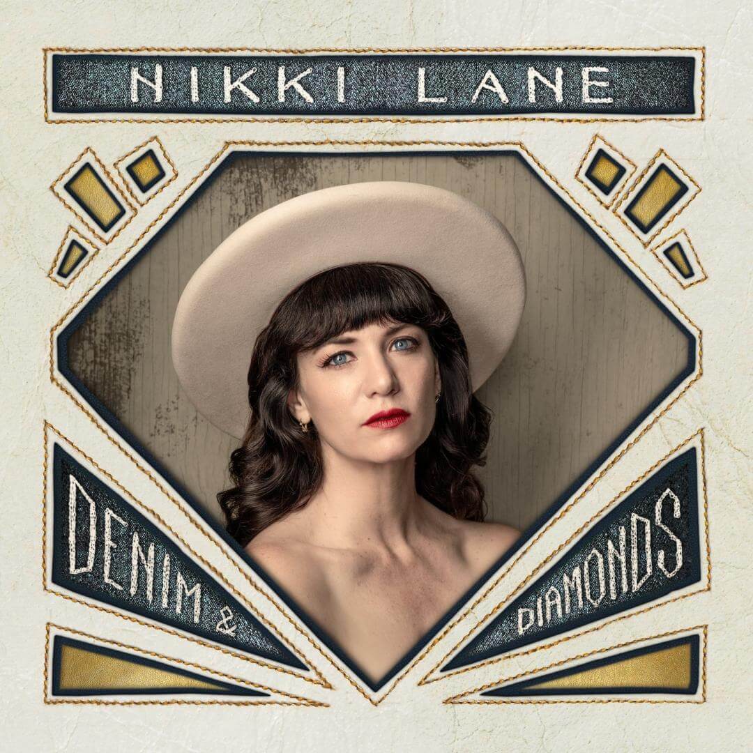 Nikki Lane denim and diamonds album cover art