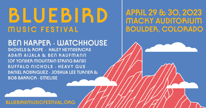 BLUEBIRD MUSIC FESTIVAL 2023 lineup