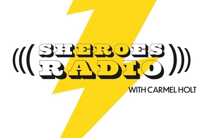 Sheroes Radio logo Colorado Sound music program women artists interview