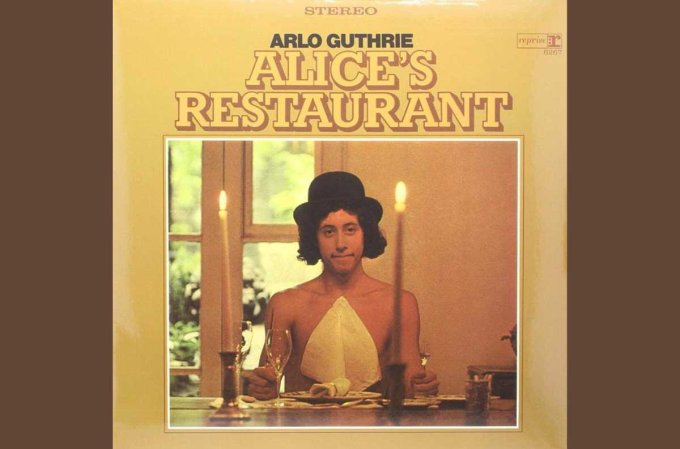 alice's restaurant album cover arlo guthrie 1967 vinyl record lp